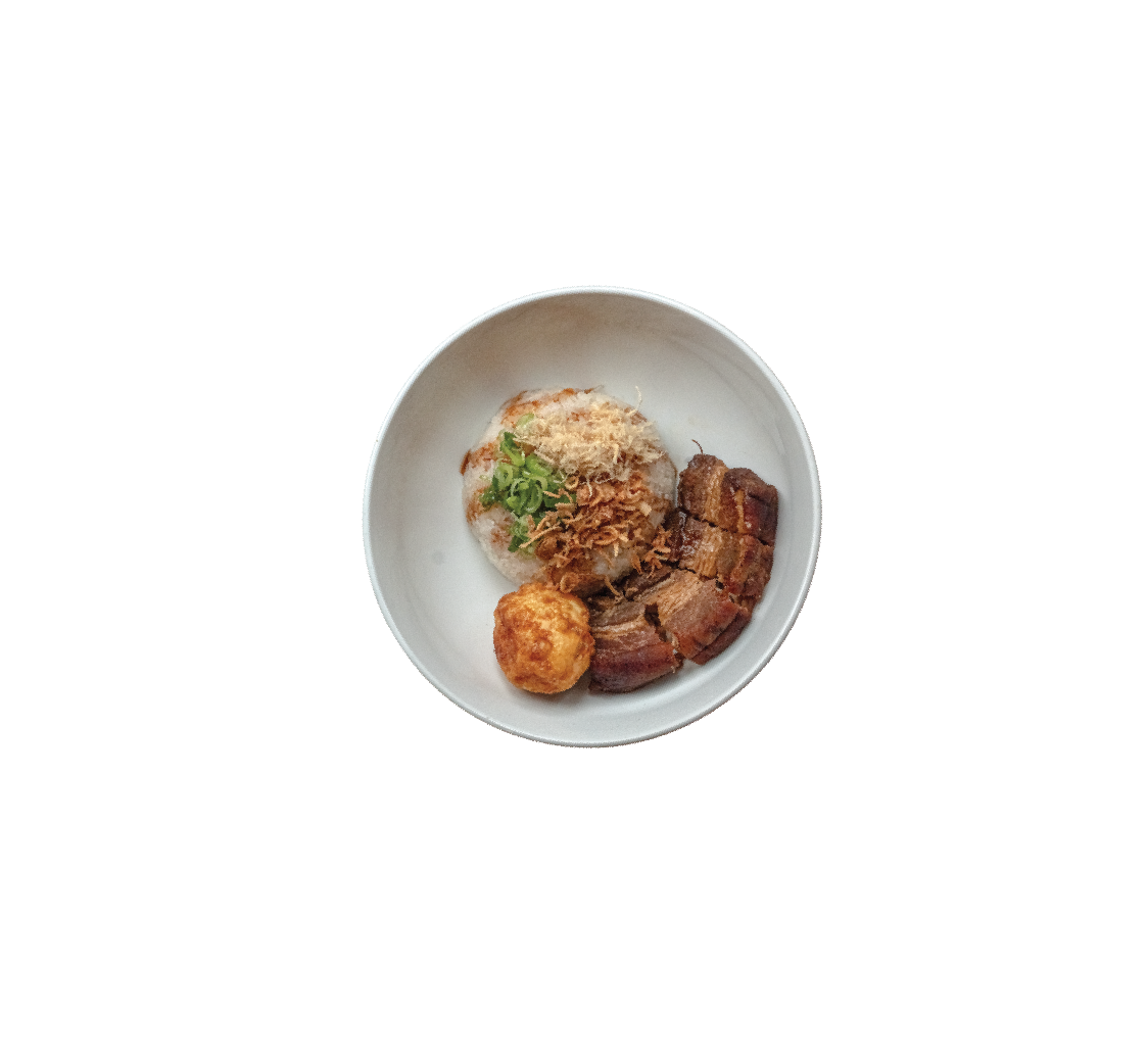 Caramelised Pork & Eggs Sticky Rice/ Xôi Trứng Thịt Kho Tàu